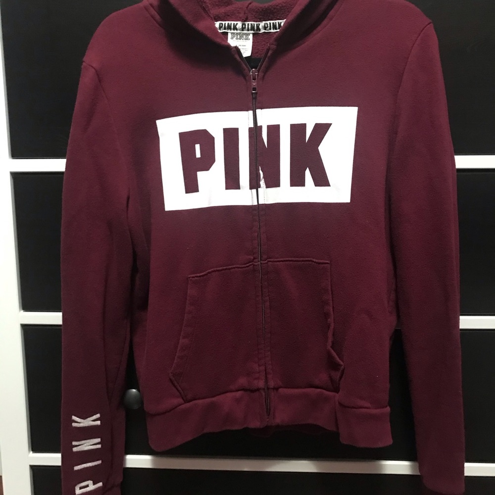 Victoria Secret Pink zip up sweater
